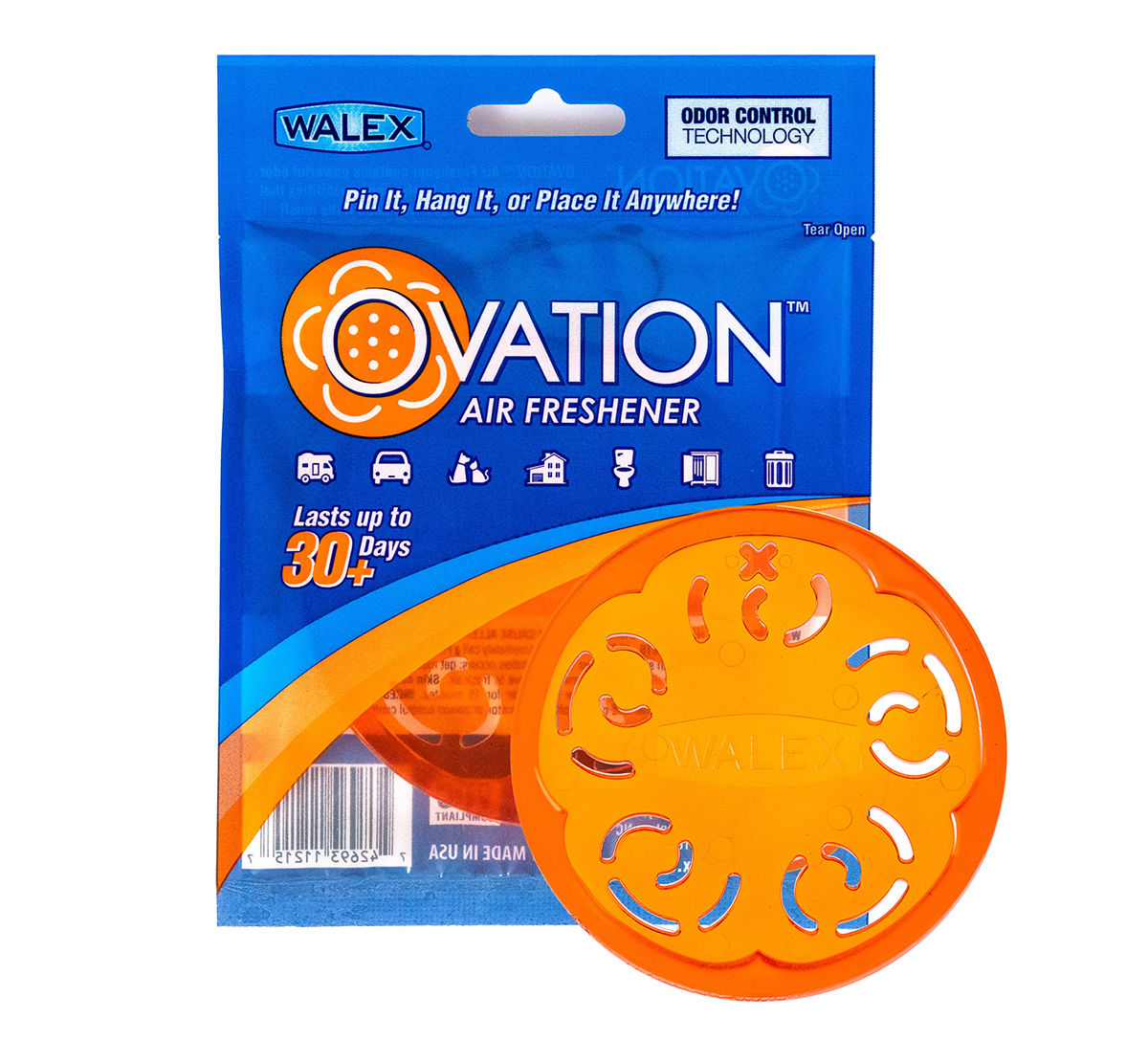 Walex OVAFCIT1 - Air Freshener - Orange