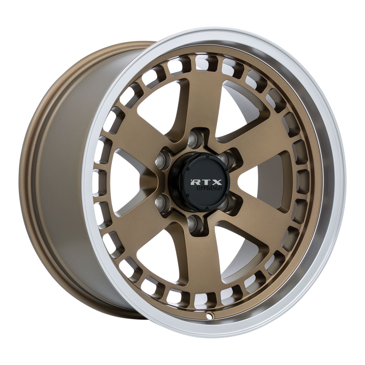 Ozark • Satin Bronze Machined Lip • 17x9 6x139.7 ET0 CB106.1