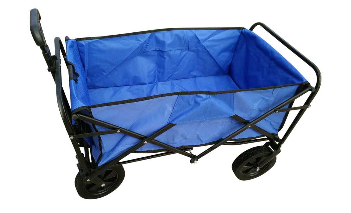 Multi-purpose folding trolley BLUE/BLACK