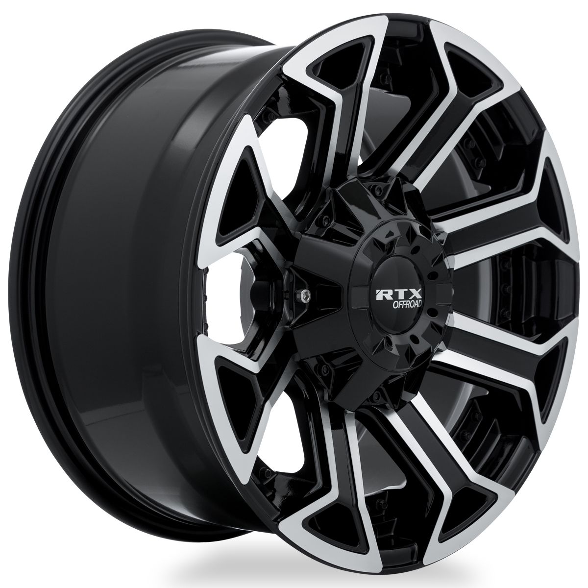 Peak (8 Spks.) • Gloss Black Machined • 18x9 8x180 ET18 CB125