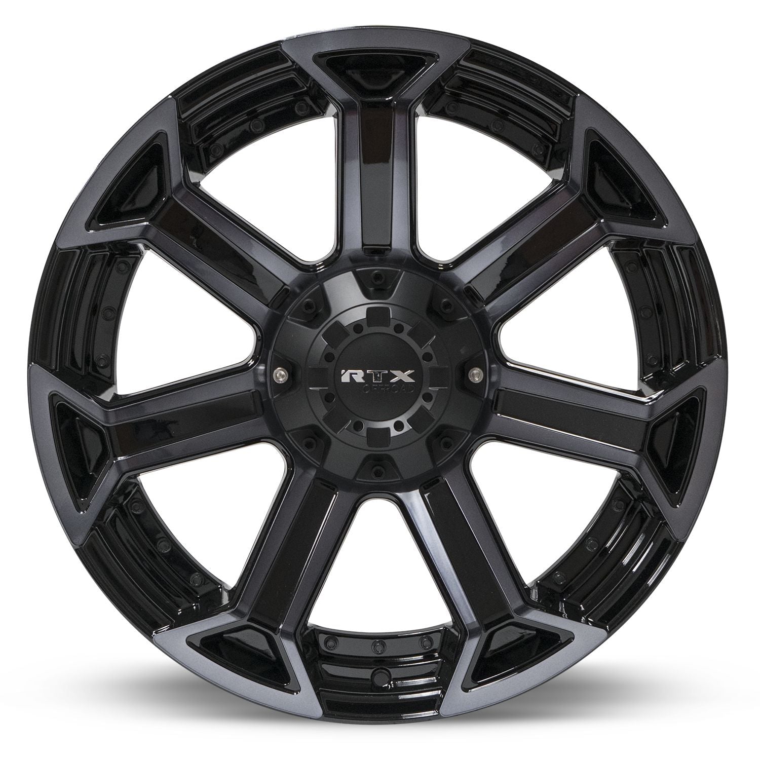 Peak • Black Machined Grey • 20x10 6x135/139.7 ET-18 CB87.1