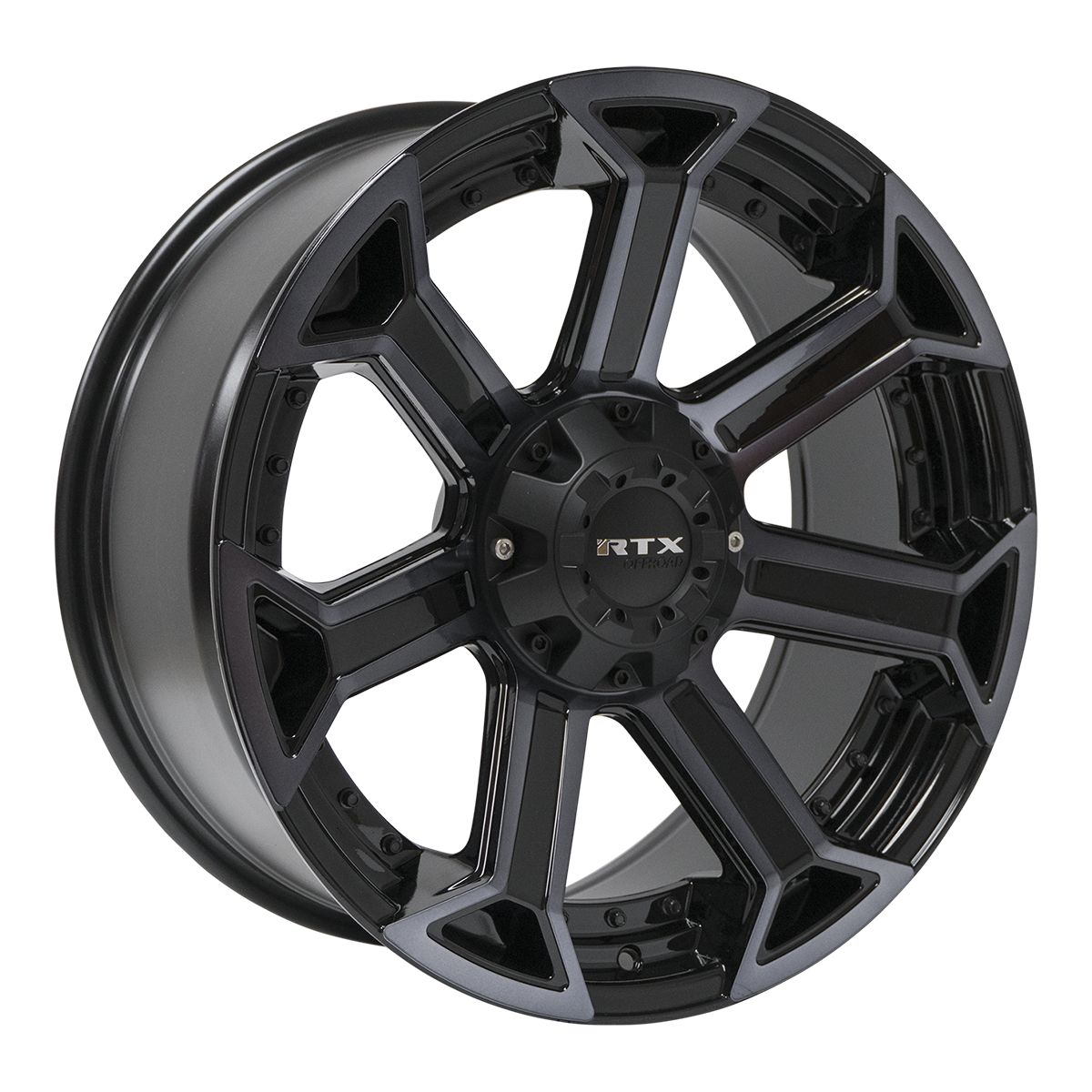 Peak • Black Machined Grey • 20x10 6x135/139.7 ET-18 CB87.1