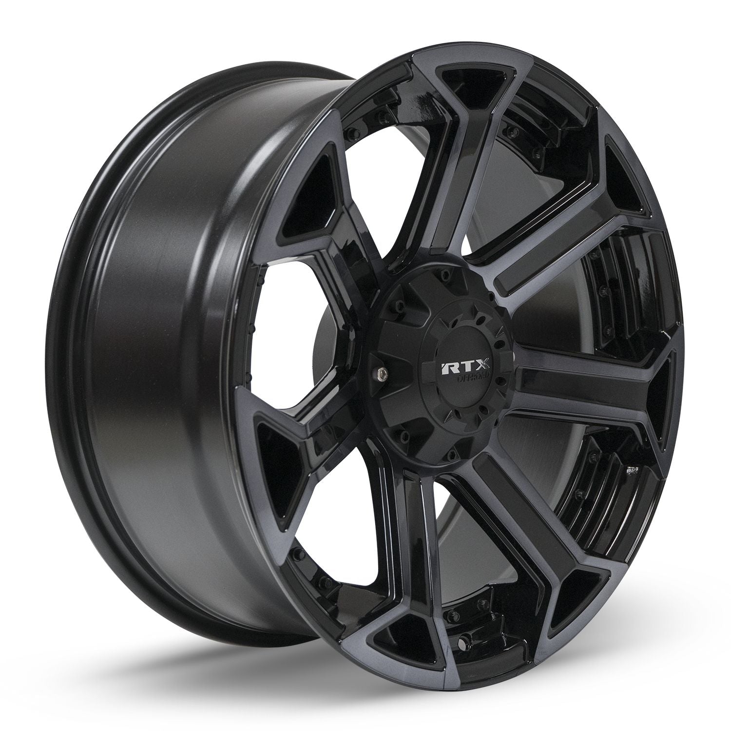 Peak • Black Machined Grey • 20x10 6x135/139.7 ET-18 CB87.1