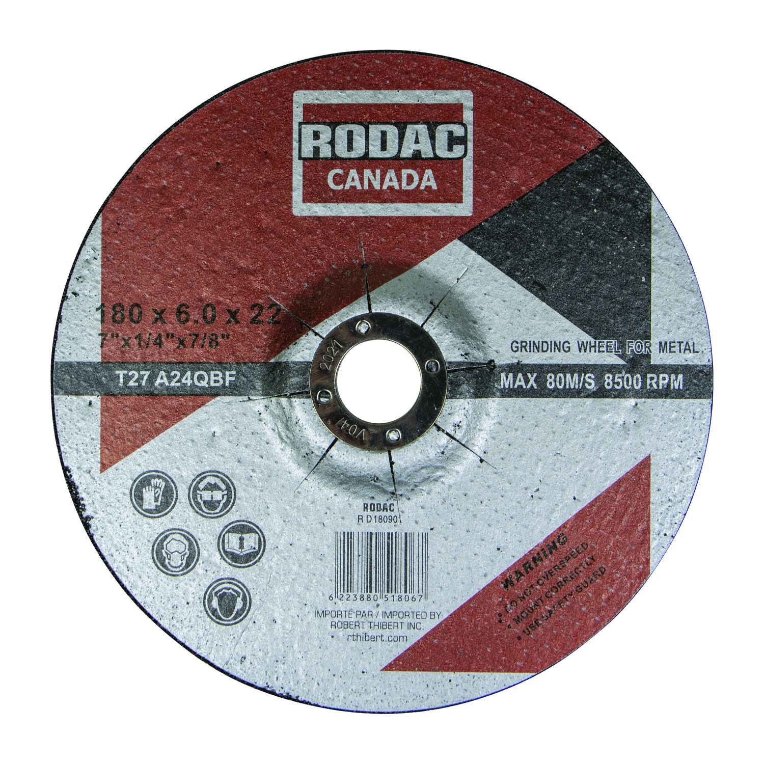 Disc Type 277"X1/4"X1/8"