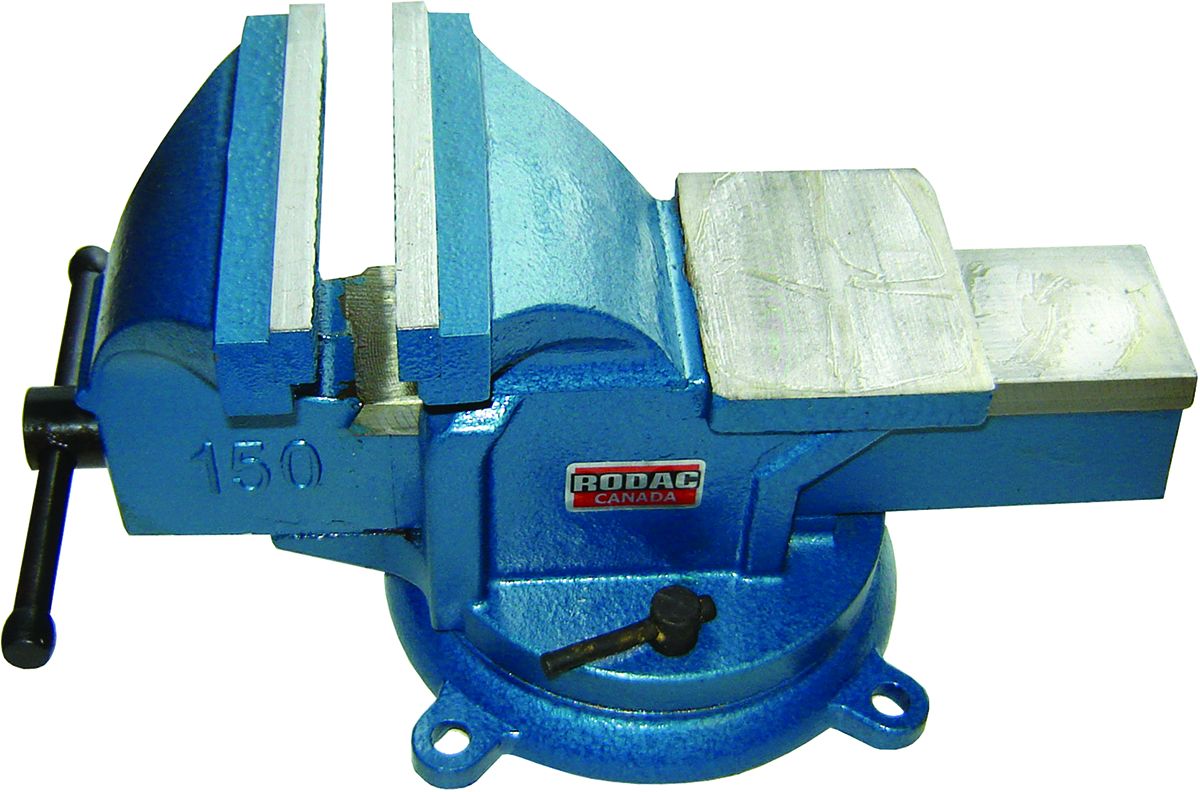 Bench Vise With Swivel Base &Amp; Anvil