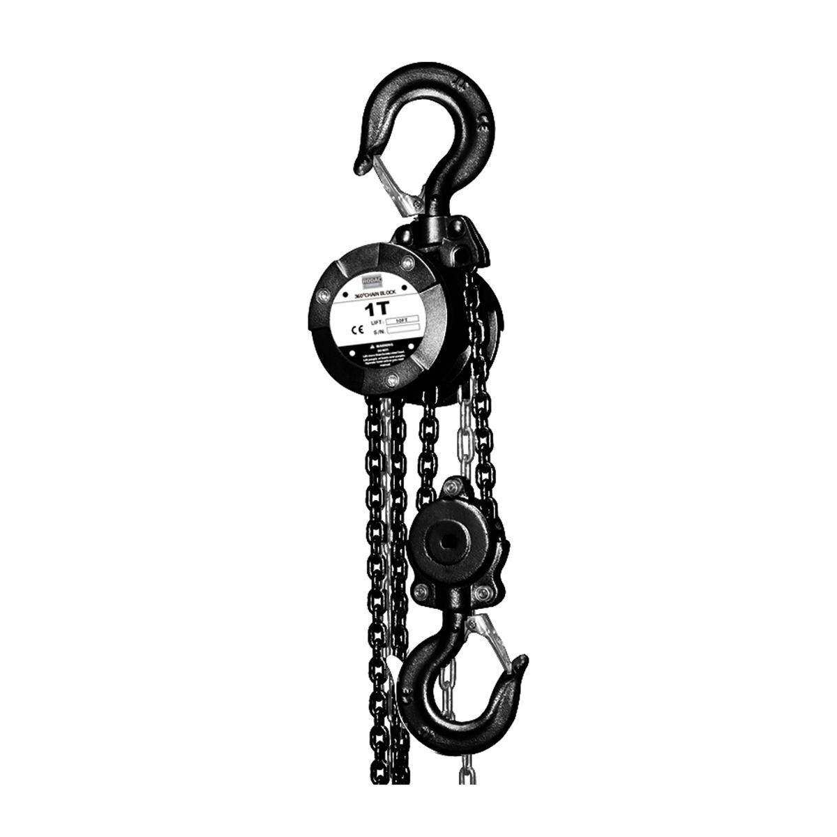 360° Rotation 1T 10' Chain Hoist