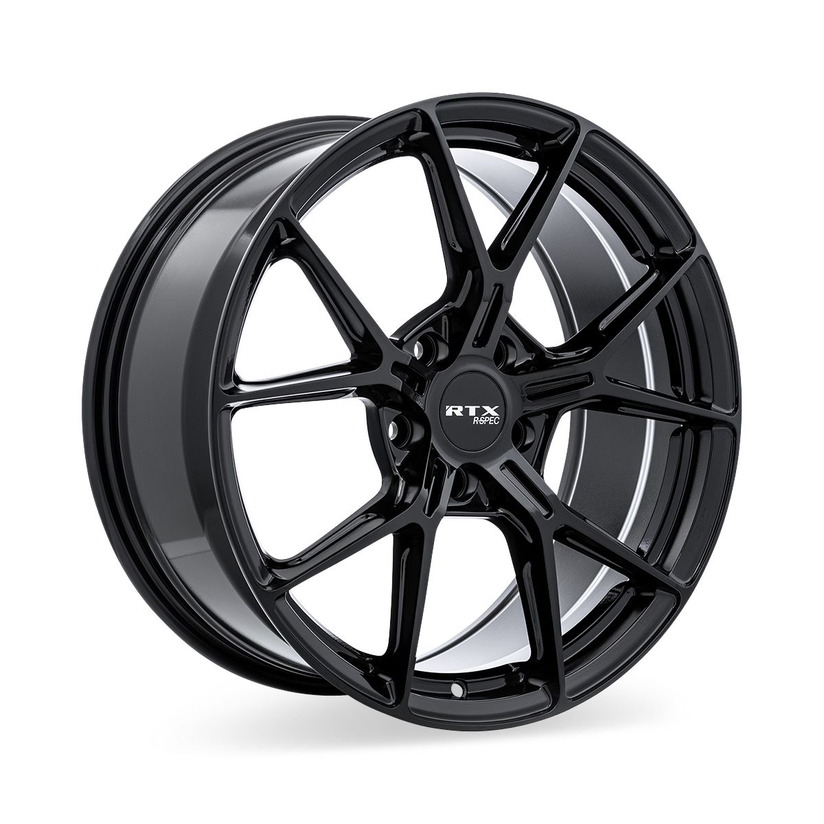 RS01 • Gloss Black • 17x7.5 5x114.3 ET38 CB67.1