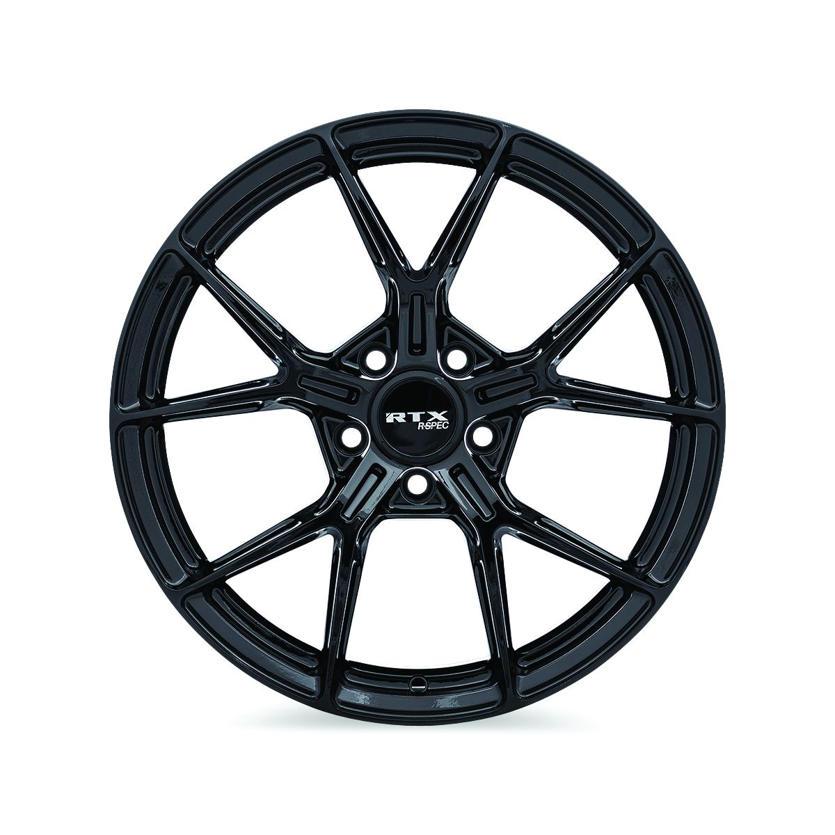 RS01 • Gloss Black • 17x7.5 5x114.3 ET38 CB67.1