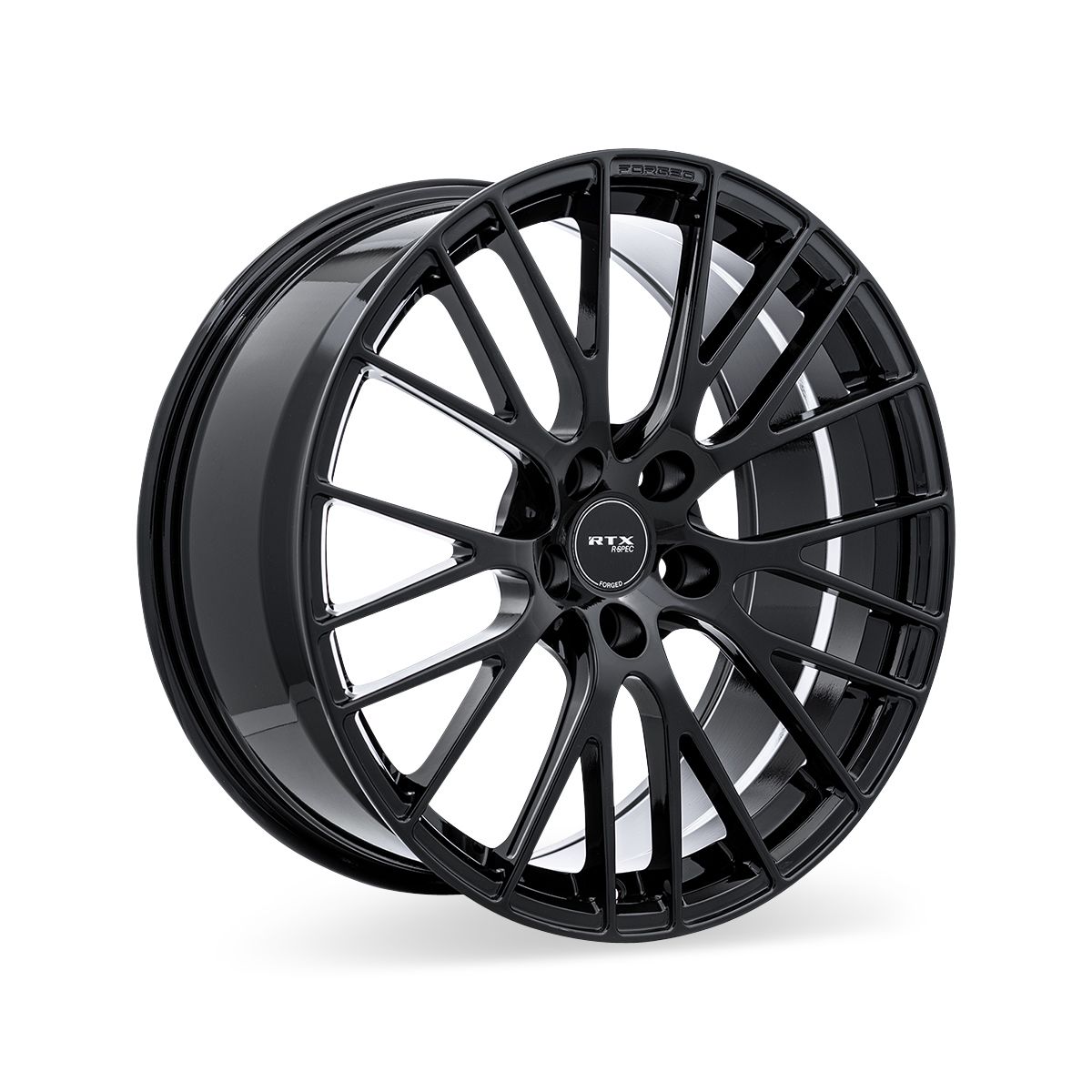 RS04F • Gloss Black • 20x9.5 5x114.3 ET40 CB64.1