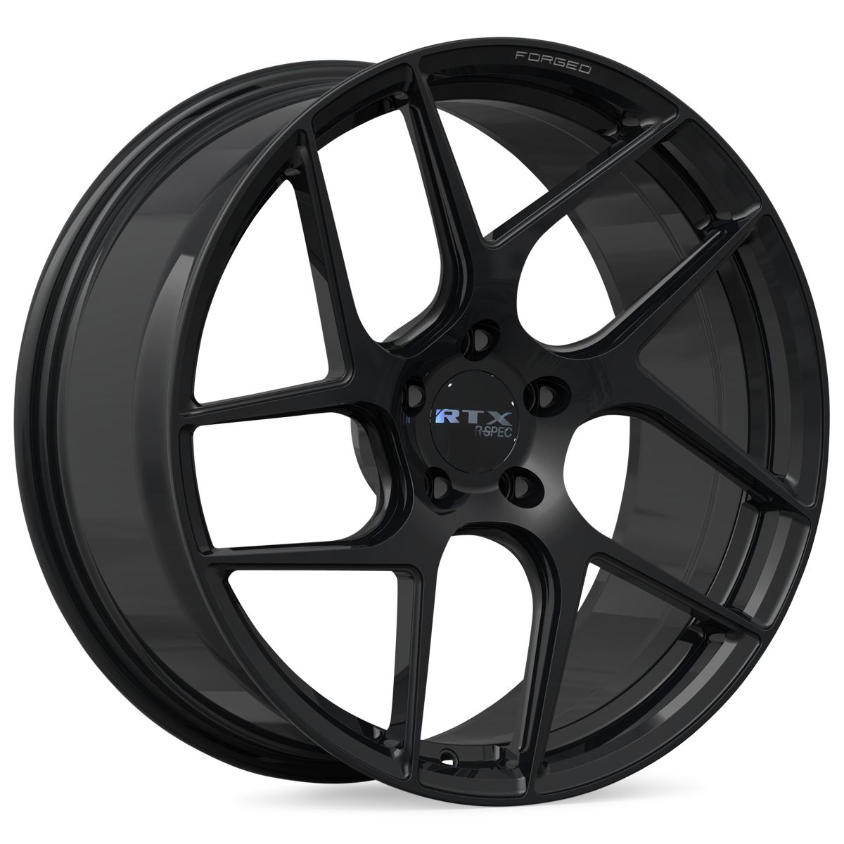 RS07F • Gloss Black • 20x9 5x108 ET48 CB63.4