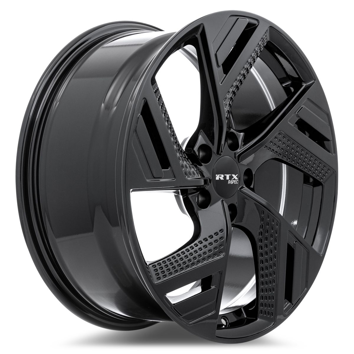RS09 • Gloss Black • 18x8 5x114.3 ET40 CB67.1