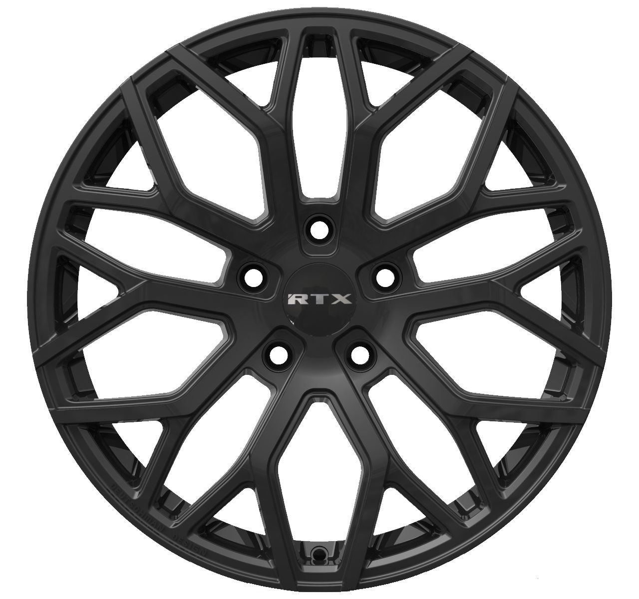 RTX® (RTX) • 083277 • D01 (5 Lugs) • Gloss Black • 19x8.5 5x114.3 ET45 CB67.1