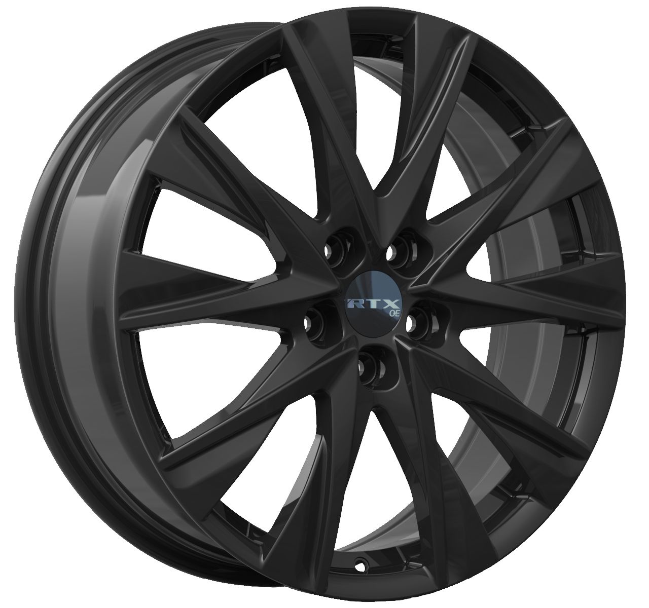 RTX® (OE) • 083345 • MZ-02 • Gloss Black • 17x7 5x114.3 ET45 CB67.1