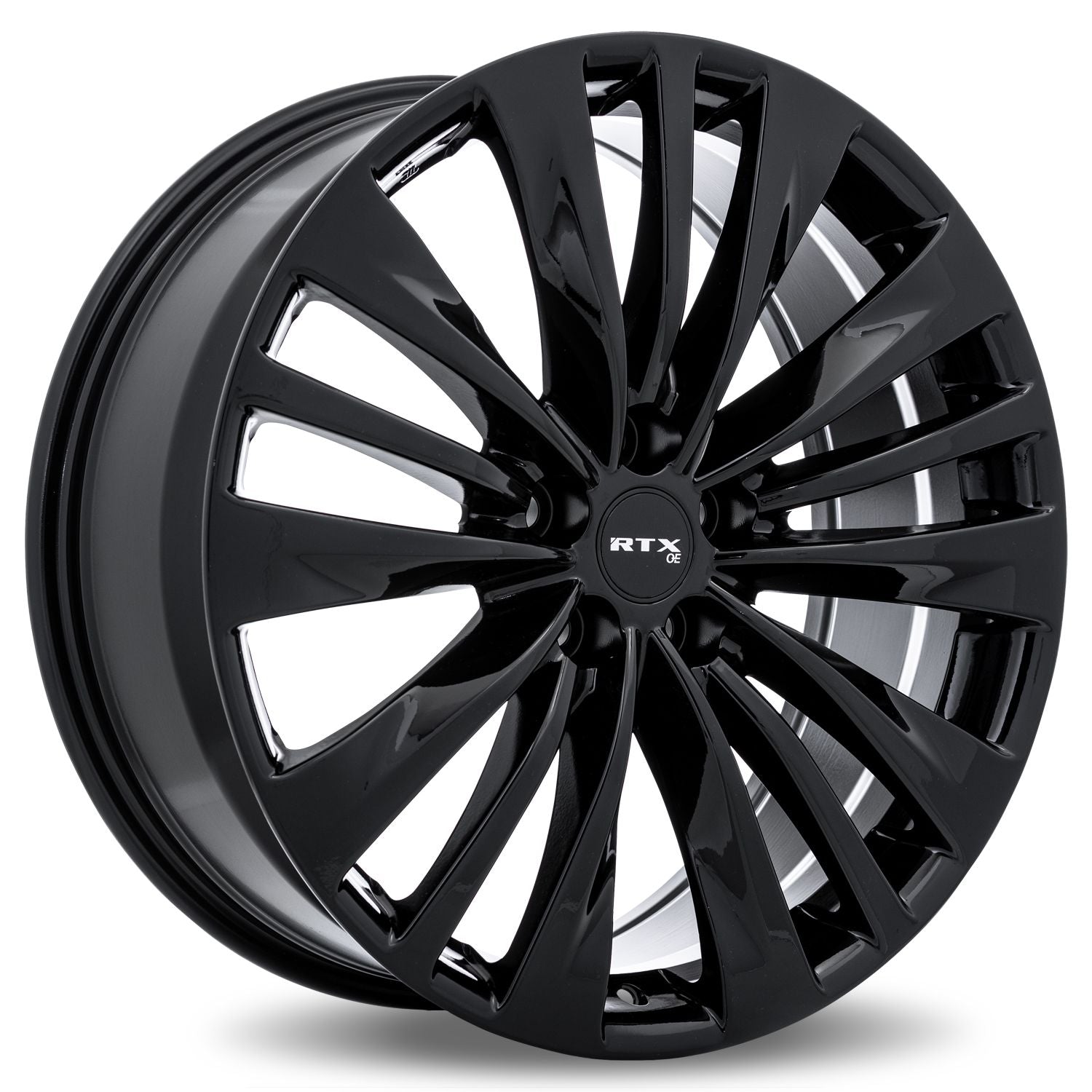 TY-02 • Gloss Black • 20x8 5x114.3 ET35 CB60.1