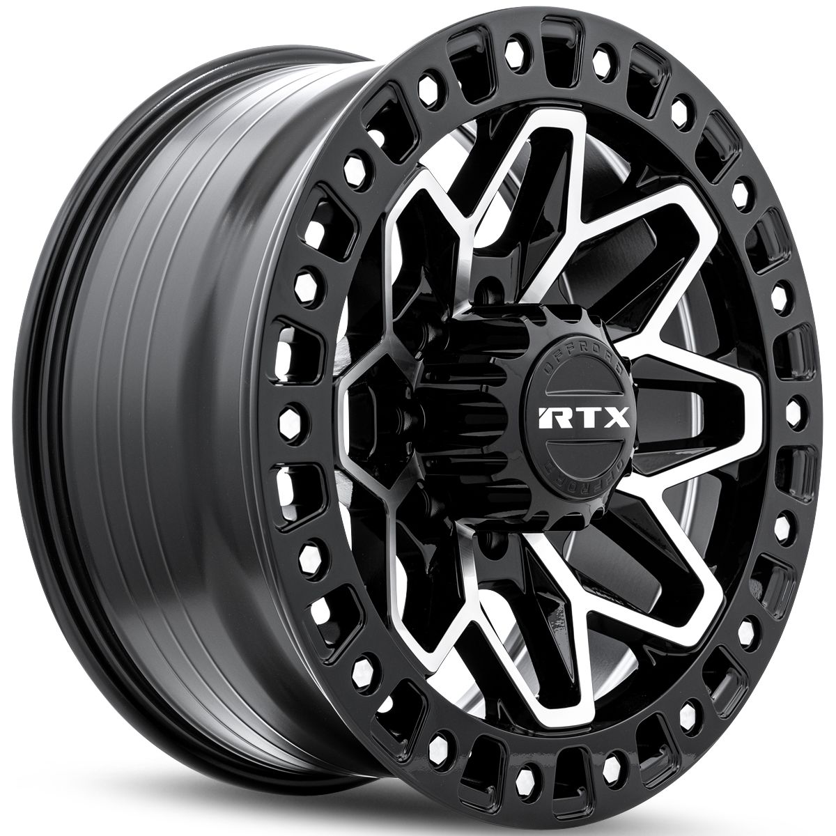 RTX® (Offroad) • 083204 • Zion • Gloss Black Machined • 20x9 8x165.1 ET20 CB125