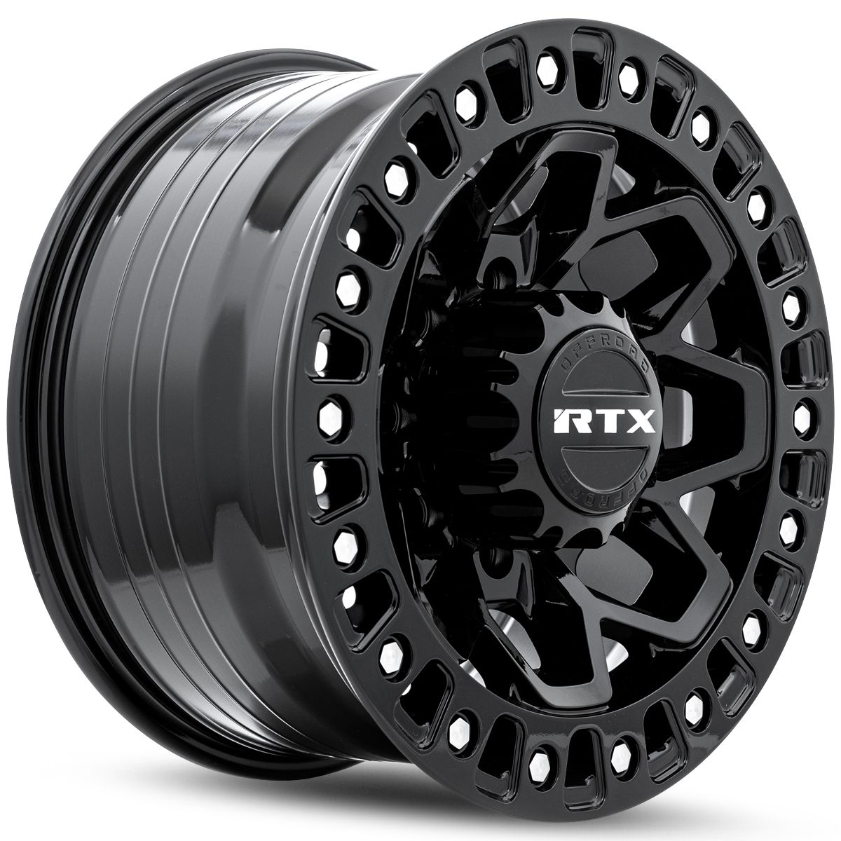 RTX® (Offroad) • 083195 • Zion • Gloss Black Milled Rivets • 20x9 8x165.1 ET20 CB125