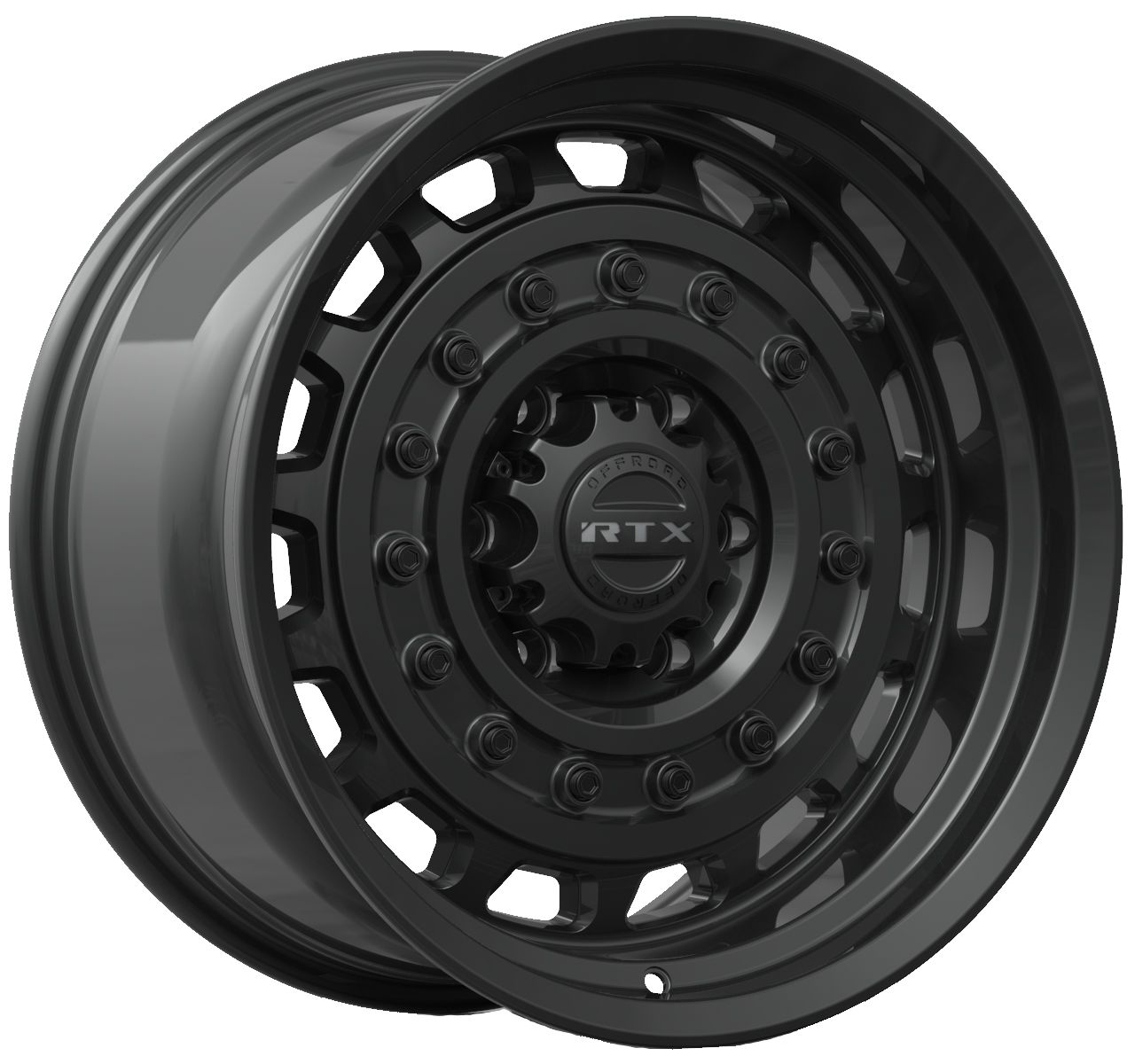 RTX® (Offroad) • 083307 • Crusader • Satin Black • 17x9 5x127 ET-15 CB71.5