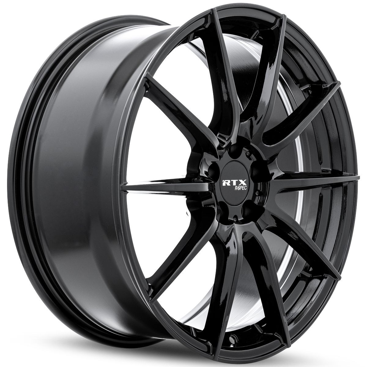 RTX® (R-Spec) • 083243 • RS03 • Gloss Black • 17x7.5 5x100 ET40 CB67.1