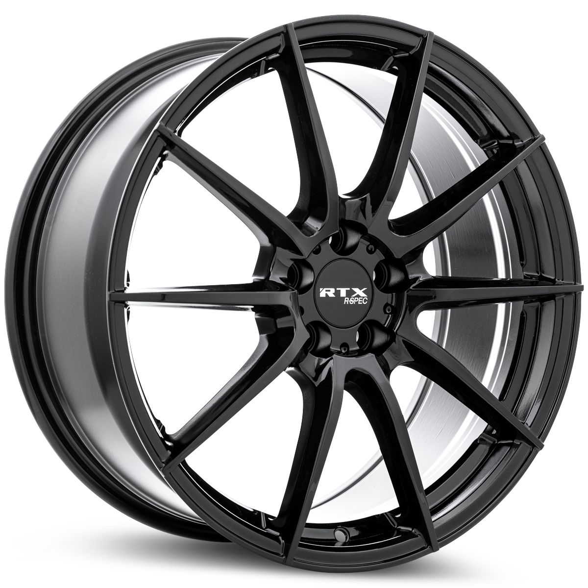 RS03 • Gloss Black • 19x8.5 5x114.3 ET40 CB67.1