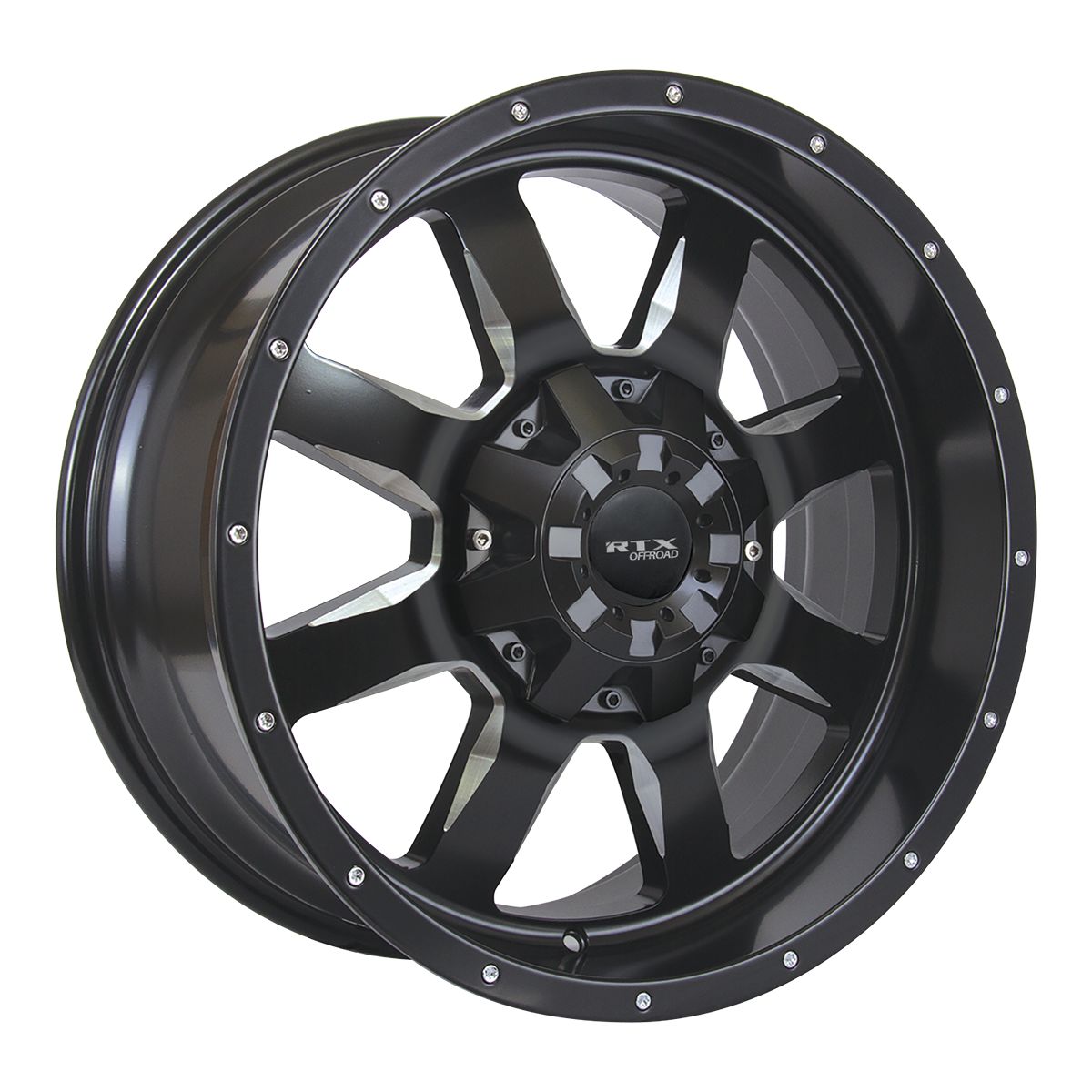 Ridgeline • Satin Black Milled • 16x7 6x139.7 ET0 CB108