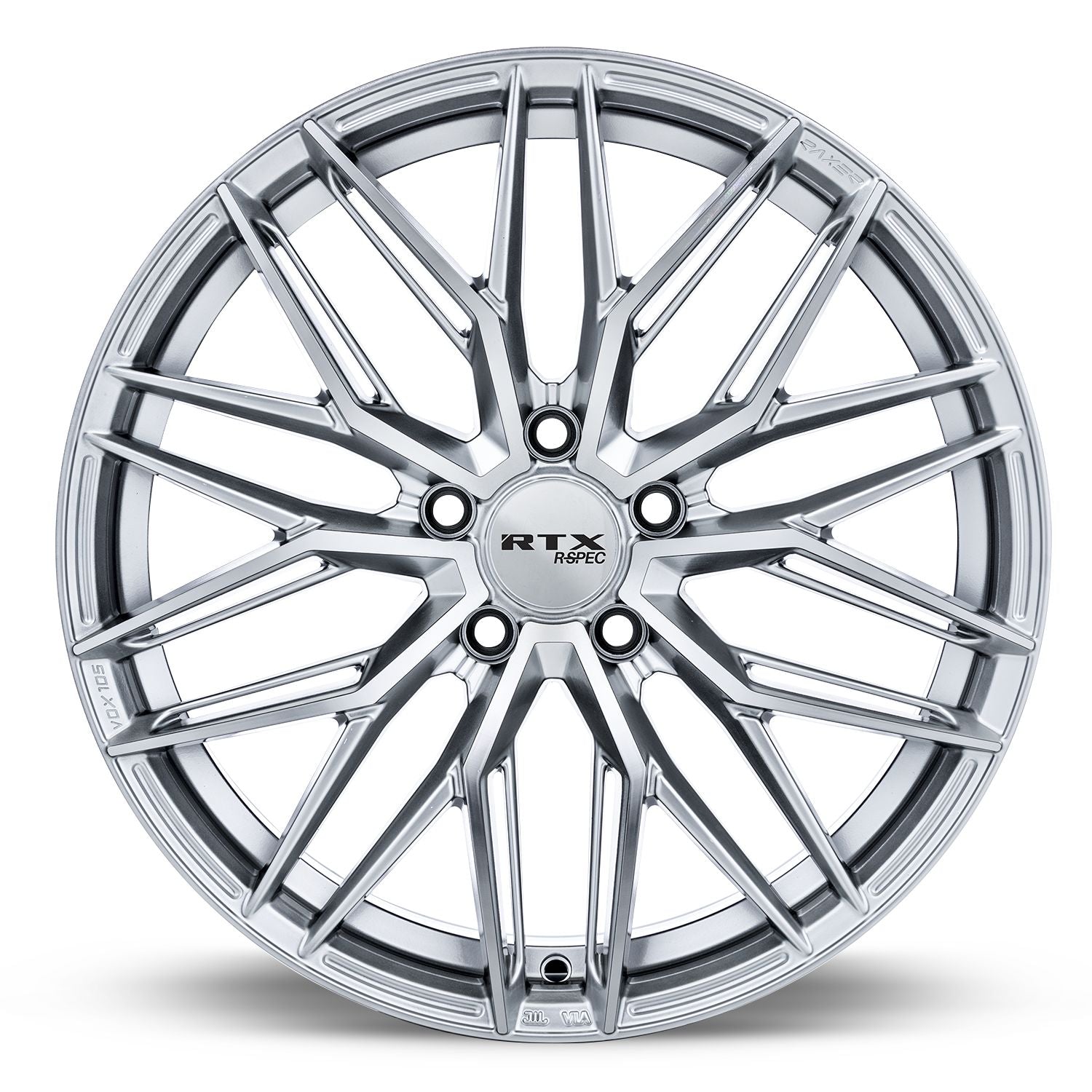 SW20 • Silver with Machined Face • 18x8.5 5x112 ET45 CB66.6