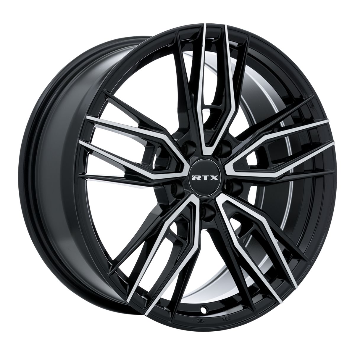 Scepter • Gloss Black Machined • 17x7.5 5x114.3 ET40 CB73.1