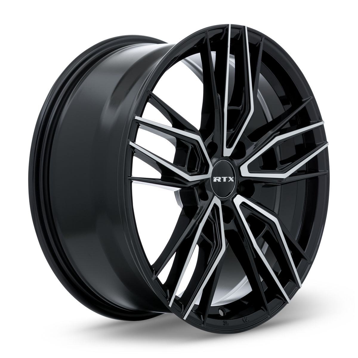 Scepter • Gloss Black Machined • 17x7.5 5x114.3 ET40 CB73.1