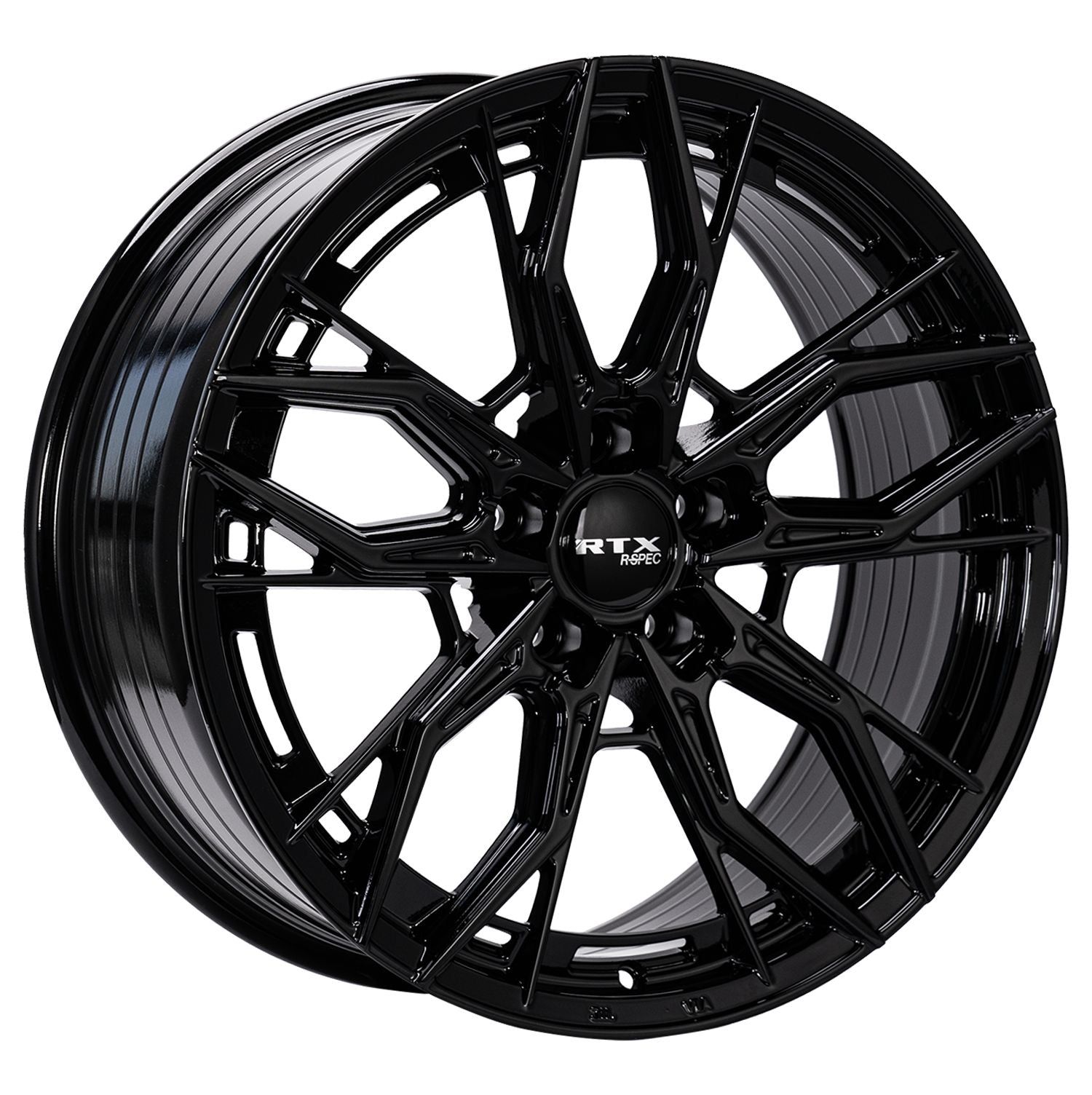RTX® (R-Spec) • 083477 • Spur • Gloss Black • 18x8 5x114.3 ET40 CB73.1