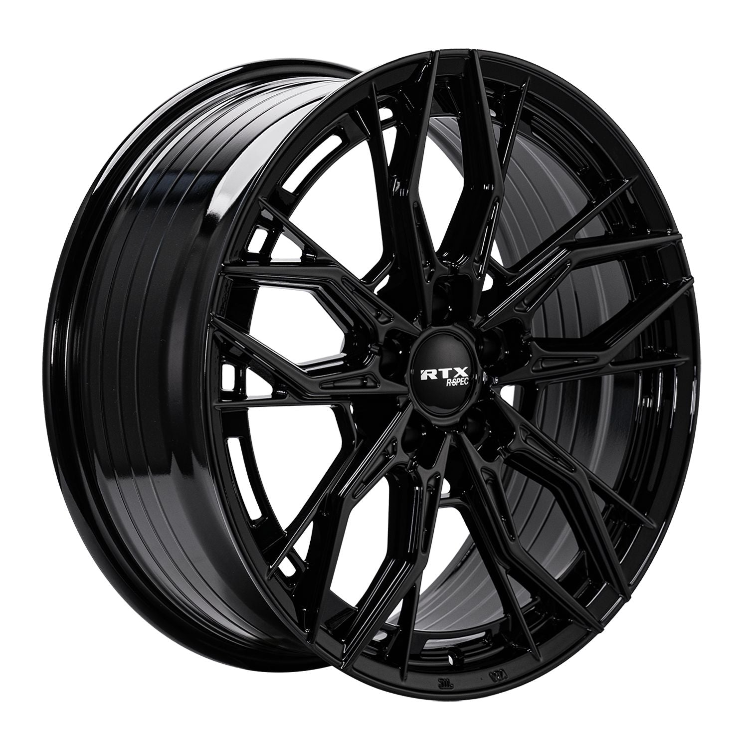 RTX® (R-Spec) • 083476 • Spur • Gloss Black • 17x7.5 5x114.3 ET40 CB73.1