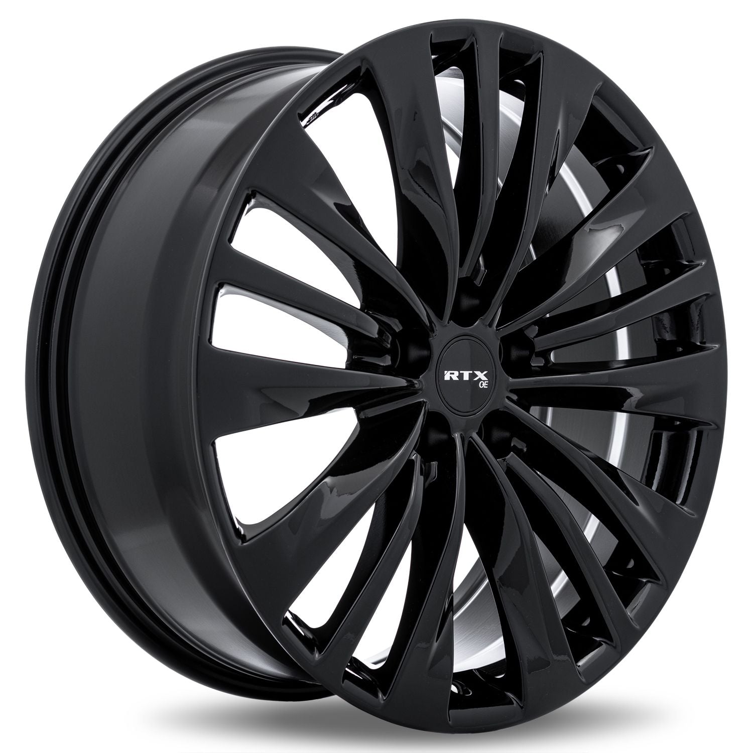 TY-02 • Gloss Black • 20x8 5x114.3 ET35 CB60.1