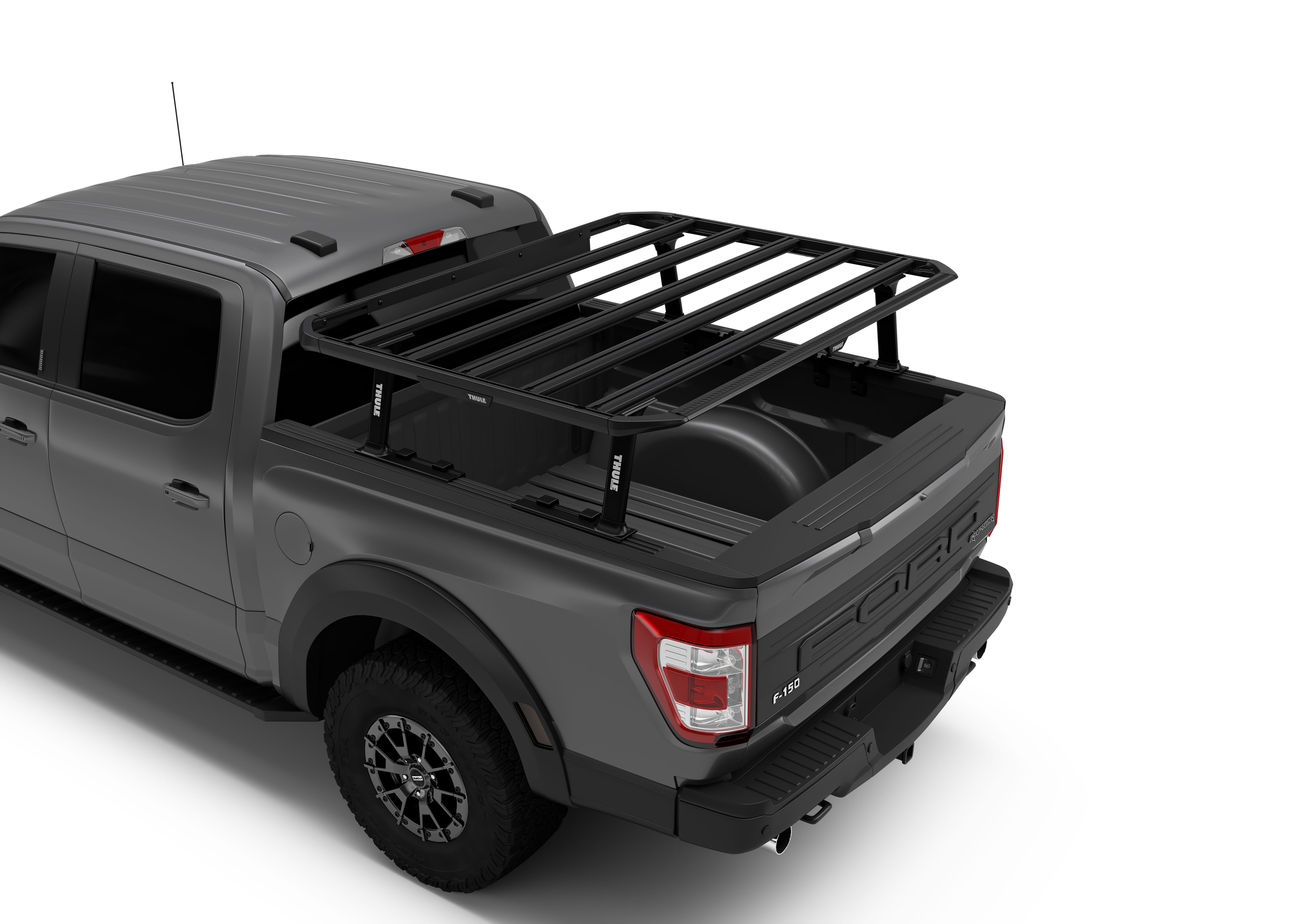 Thule 611015 - Black Truck Bed Short-Bed Caprock Cargo Platform