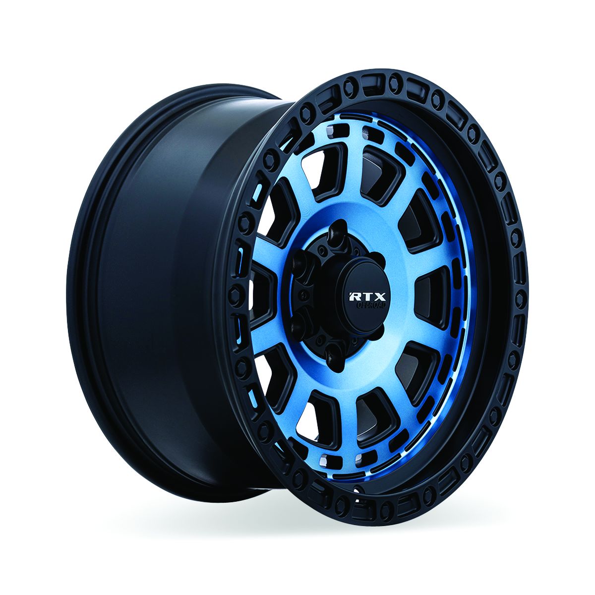 Titan • Midnight Blue with Black Lip • 18x9 5x127 ET-15 CB71.5