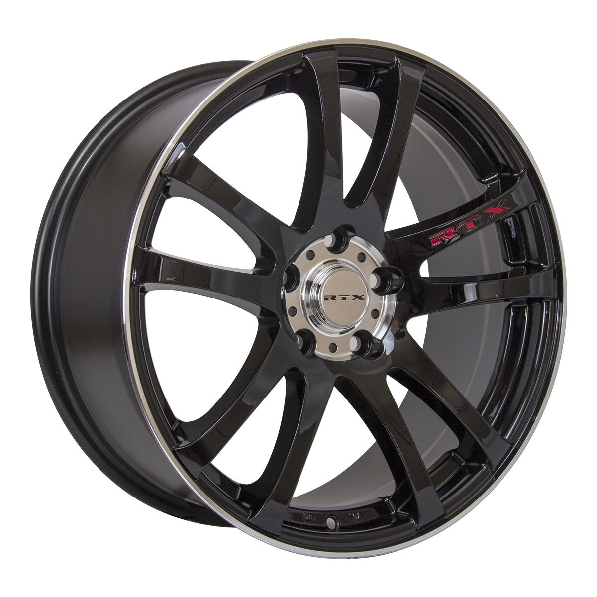 Twin • Black Machined • 17x7.5 5x114.3 ET42 CB73.1