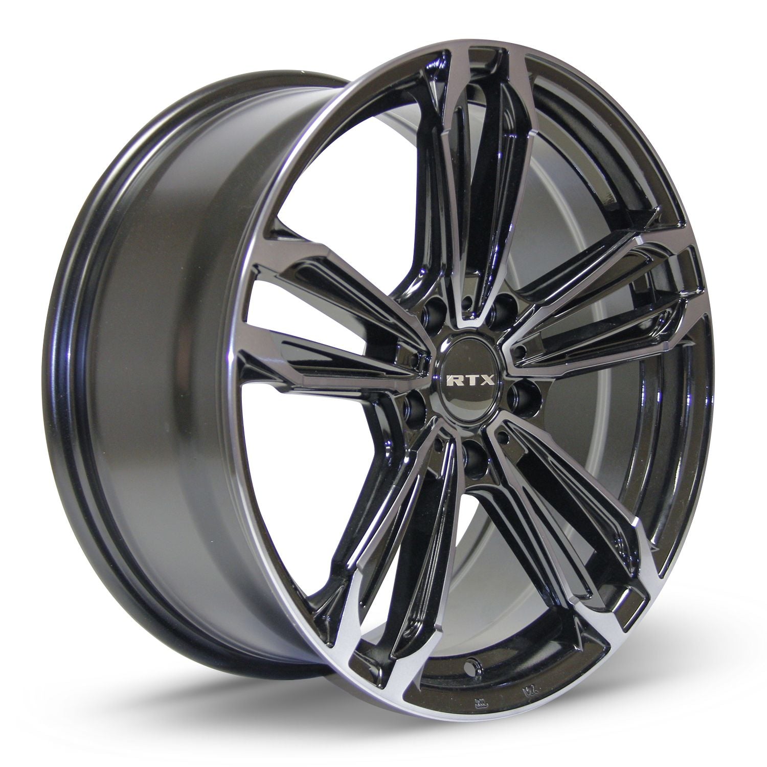 Ultra 5 • Black Machined Grey • 18x8 5x114.3 ET42 CB73.1