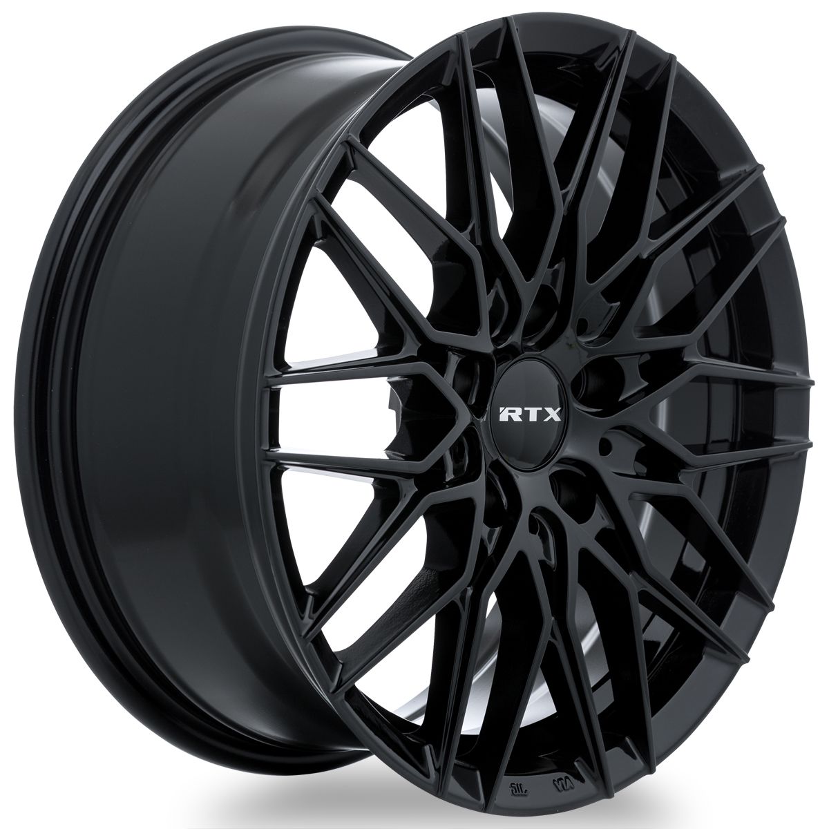 RTX® (RTX) • 083491 • V20 • Gloss Black • 15x6.5 4x98 ET40 CB58.1