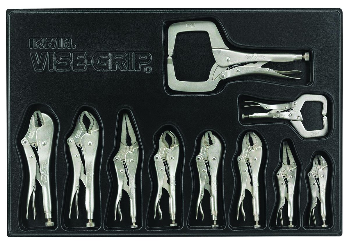 10-Piece Locking Pliers Set