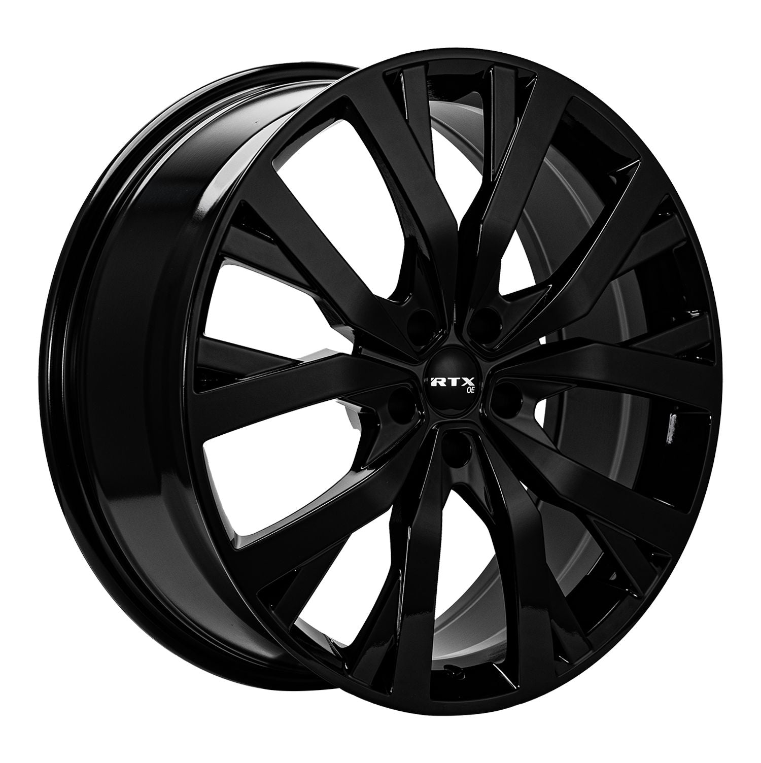 RTX® (OE) • 083400 • VW02 • Gloss Black • 18x8 5x112 ET35 CB57.1