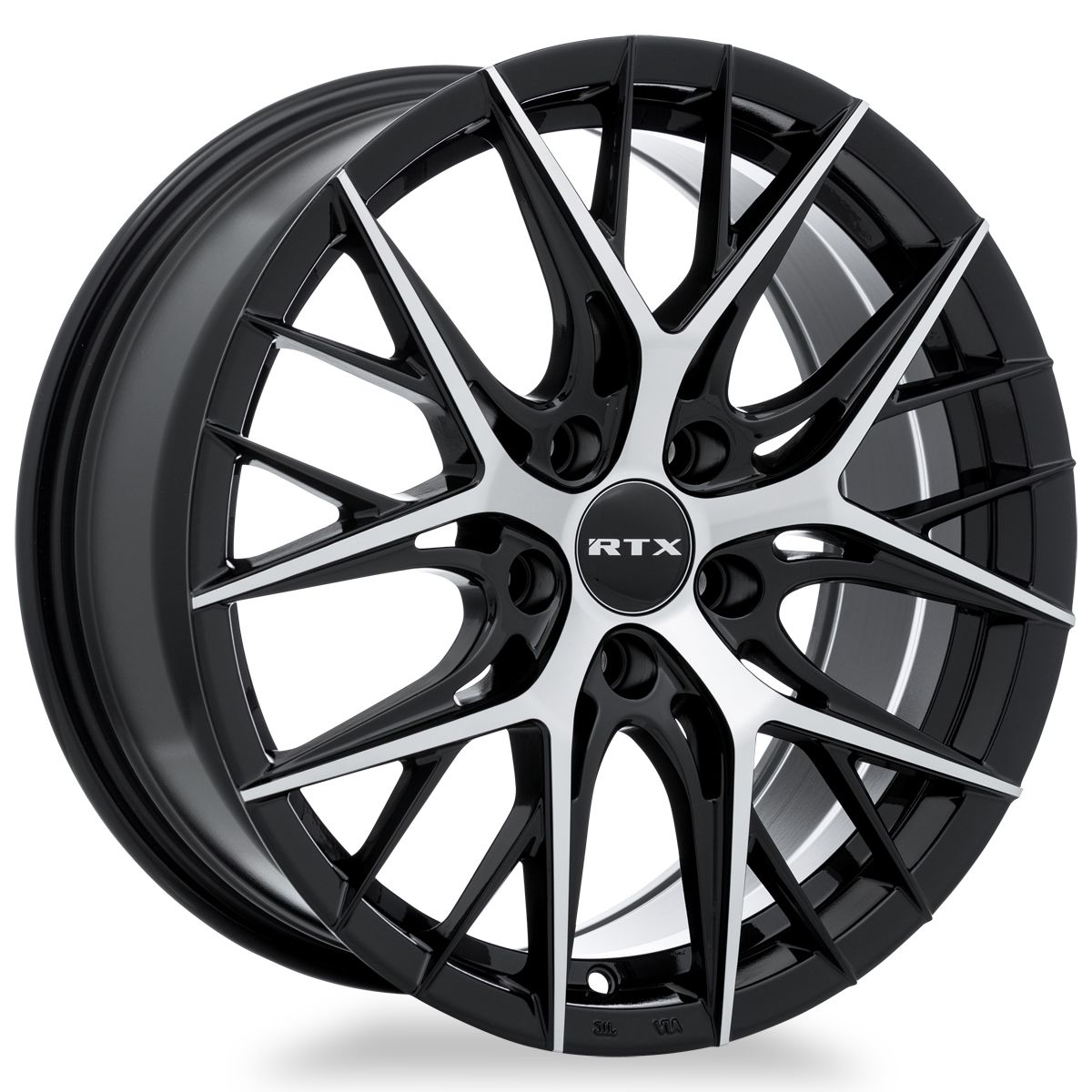 Valkyrie • Gloss Black Machined • 18x8 5x114.3 ET40 CB73.1