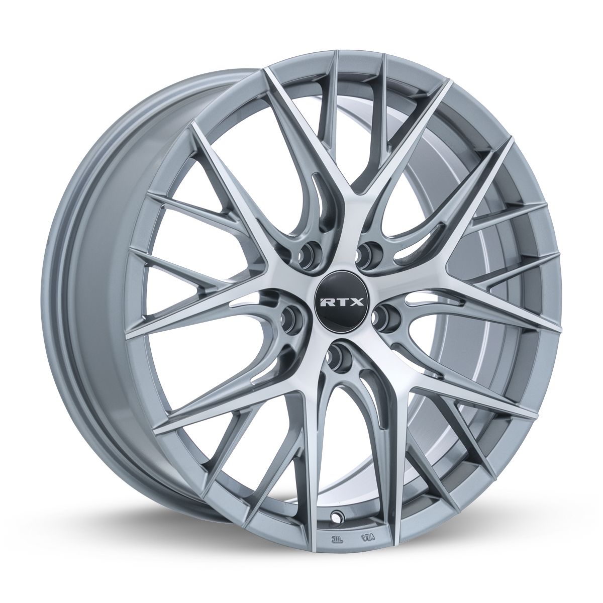 Valkyrie • Lite Gunmetal Machined • 18x8 5x114.3 ET40 CB73.1