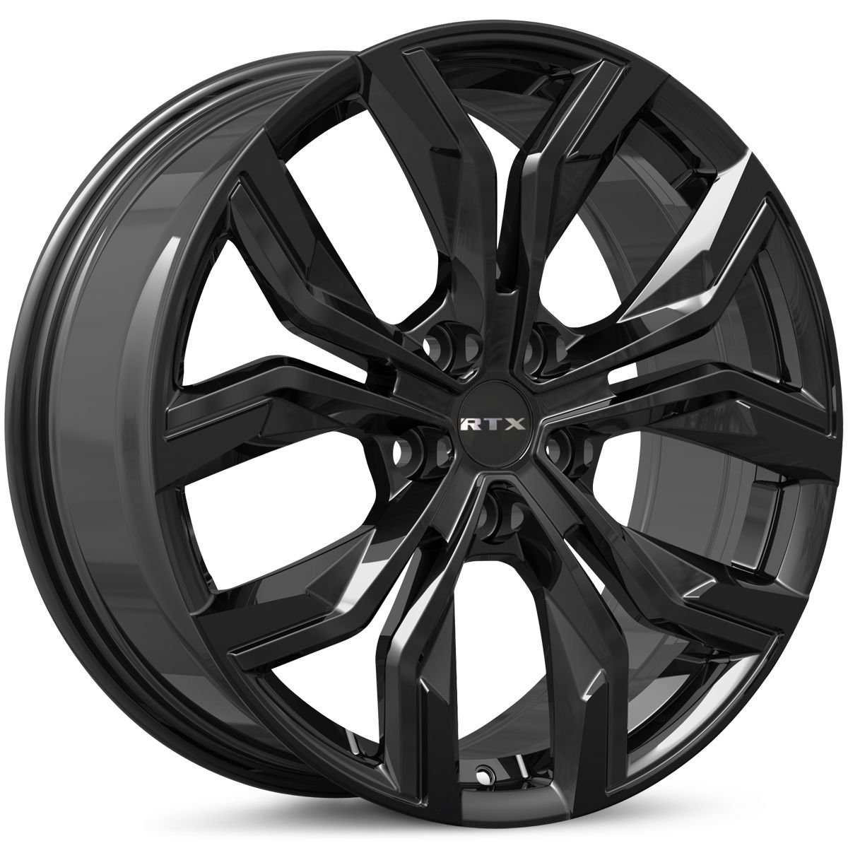 RTX® (R-Spec) • 083497 • Venom • Gloss Black • 20x8 5x114.3 ET35 CB60.1