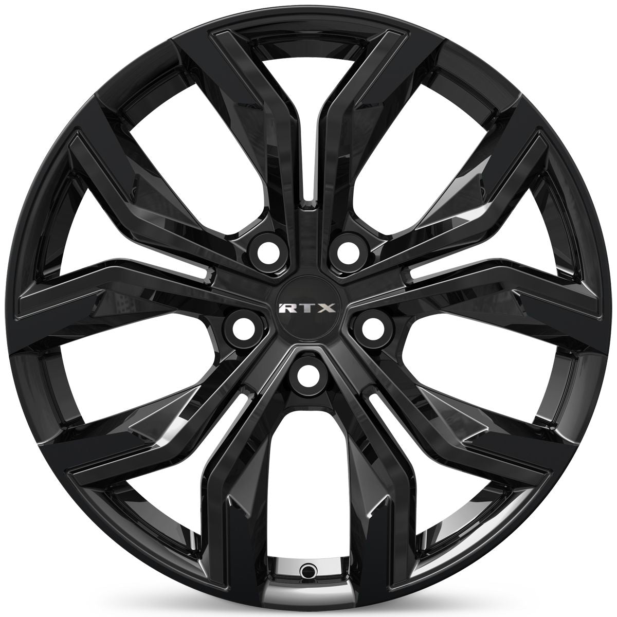 RTX® (R-Spec) • 083492 • Venom • Gloss Black • 18x7.5 5x110 ET32 CB65.1