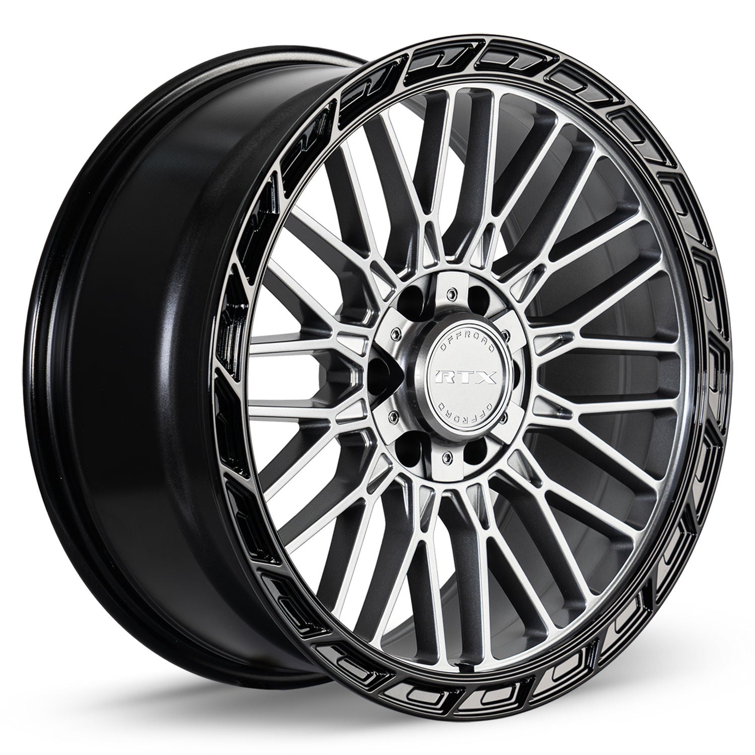 RTX® (Offroad) • 083475 • Vice • Gloss Gunmetal Black Lip • 22x9 6x135/139.7 ET18 CB106.1