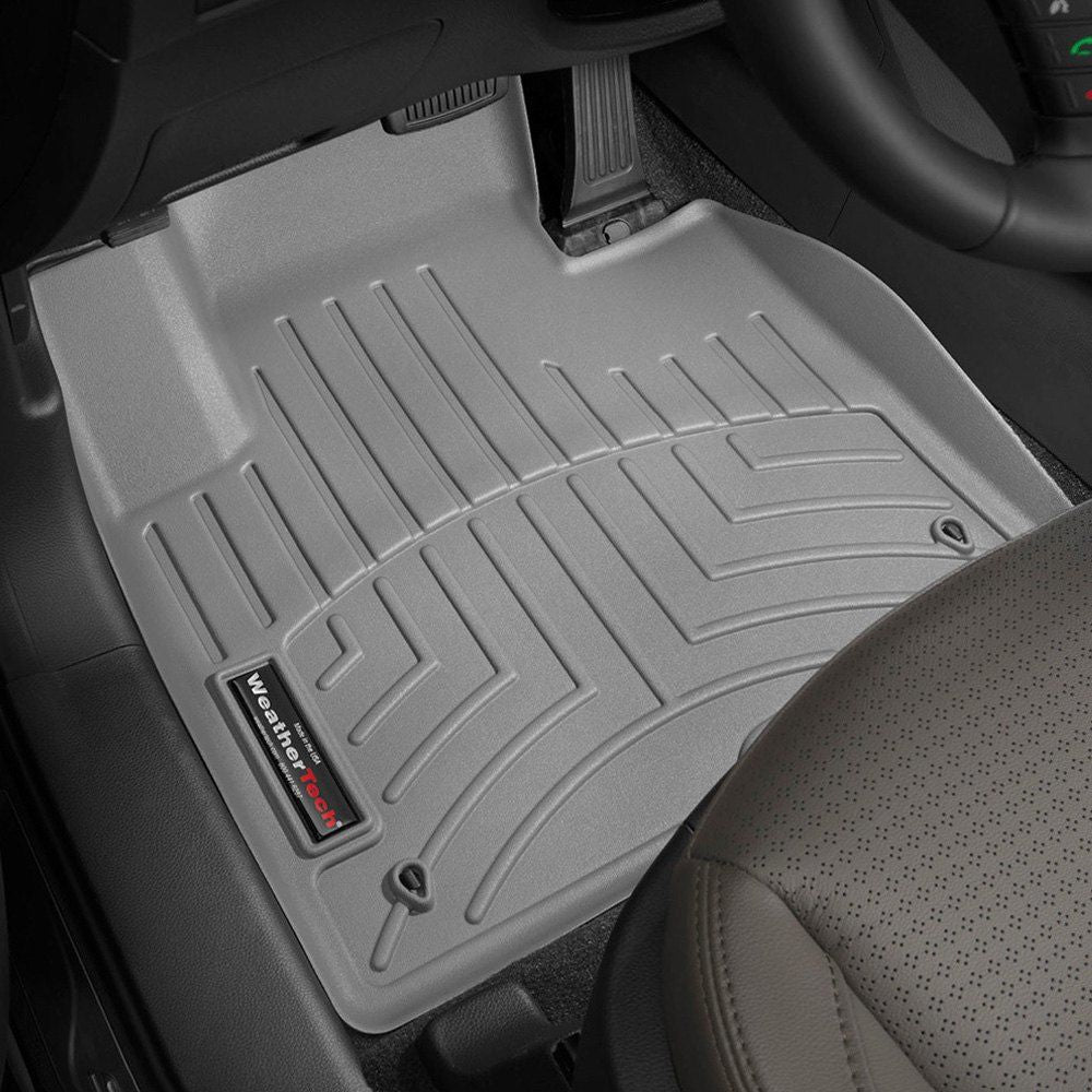 Weathertech® • 464401 • FloorLiner • Molded Floor Liners • Grey • First Row