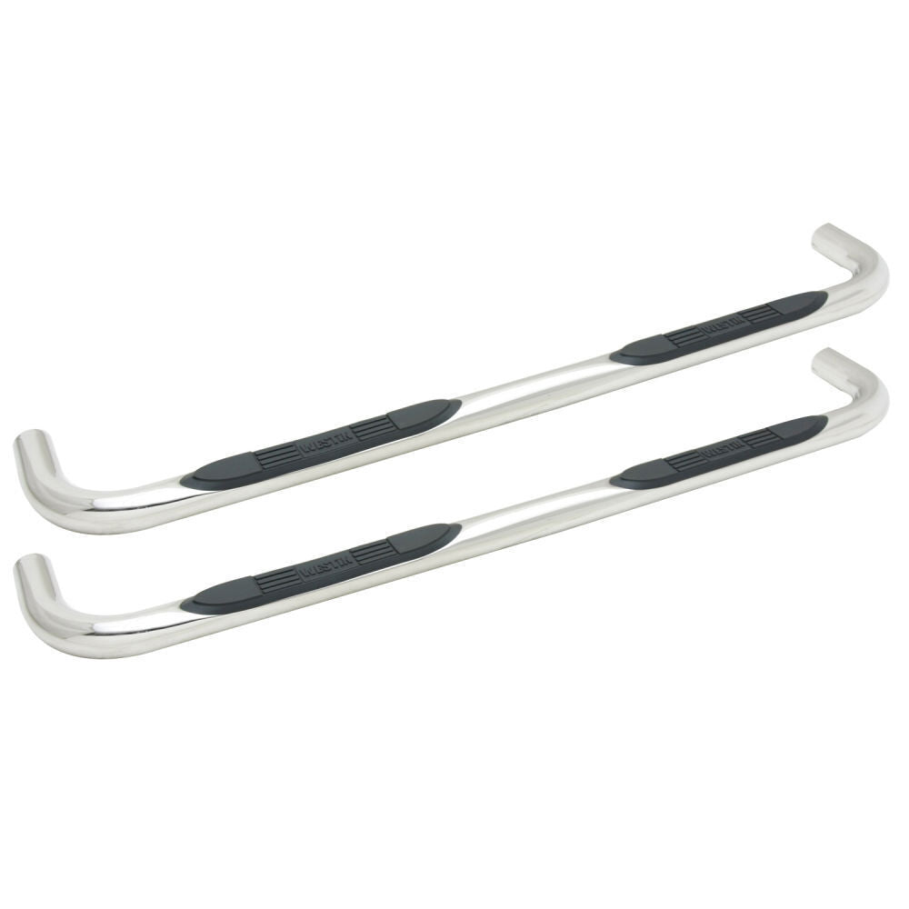 Westin 23-3940 - E-Series 3" Nerf Step Bars Stn.Steel F-150 Super Crew 15-24 / F-250,350 Crew Cab 17-24