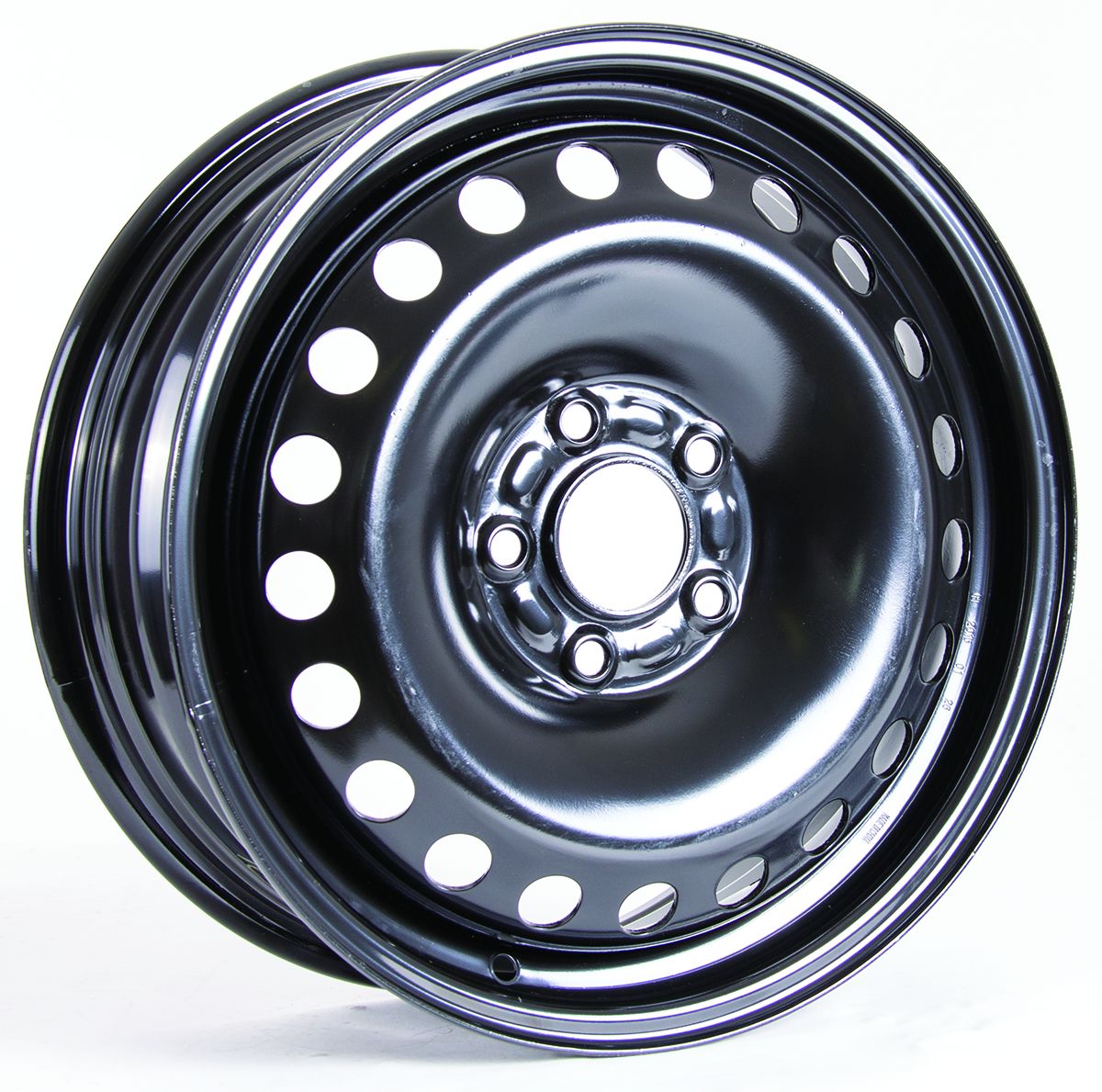 Steel Wheel T/O 18x7.5 5x108 ET45 CB63.5 Black