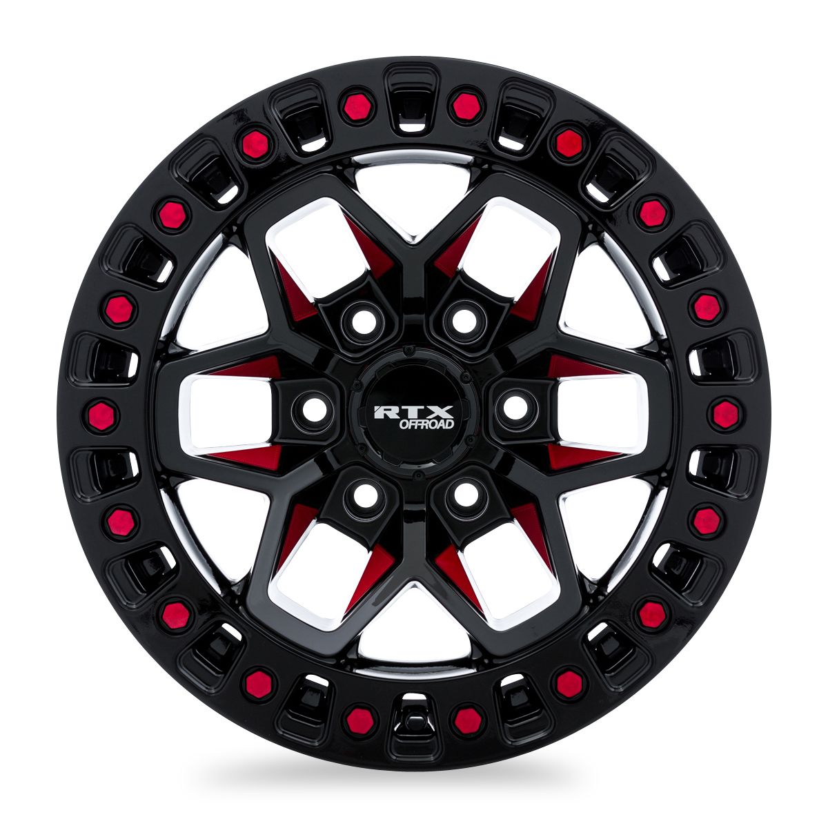 Zion • Black Milled Red • 20x9 6x139.7 ET0 CB106.1