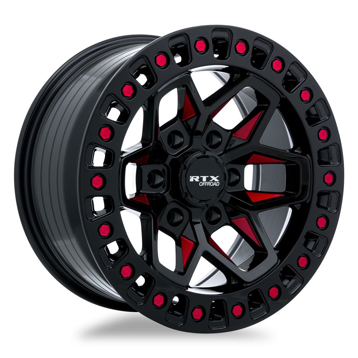 Zion • Black Milled Red • 20x9 6x135 ET0 CB87.1