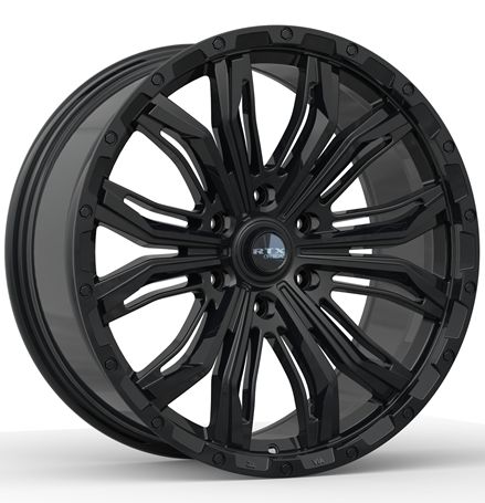 RTX® (Offroad) • 083466 • Black Widow • Gloss Black • 18x9 6x139.7 ET18 CB106.1