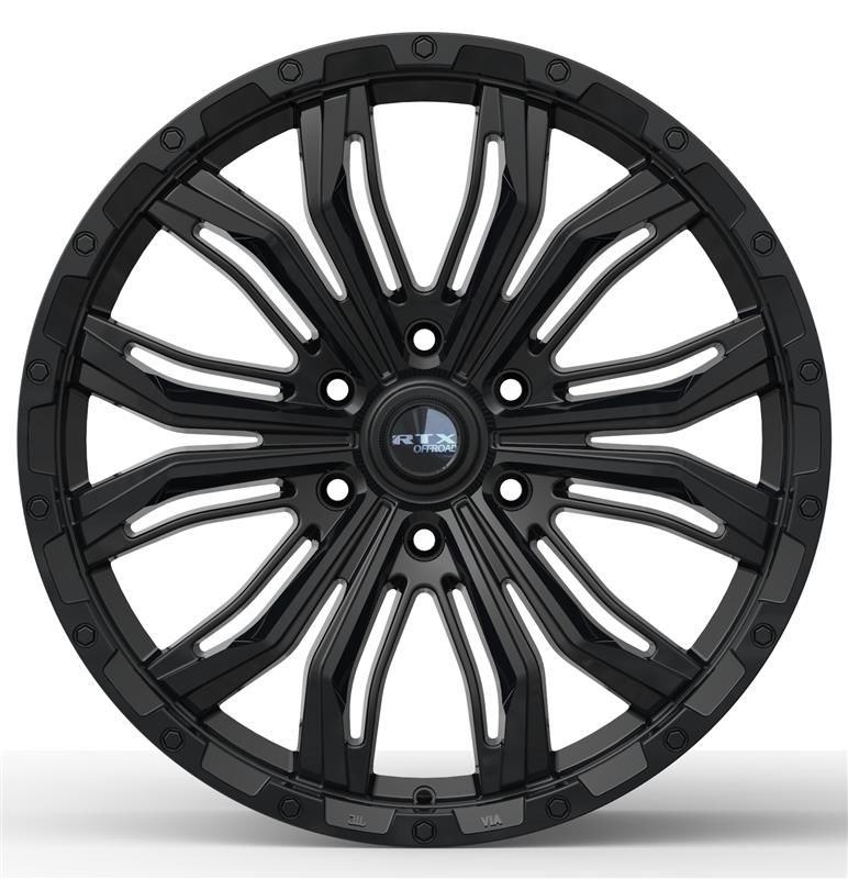 RTX® (Offroad) • 083465 • Black Widow • Gloss Black • 17x9 6x139.7 ET18 CB106.1