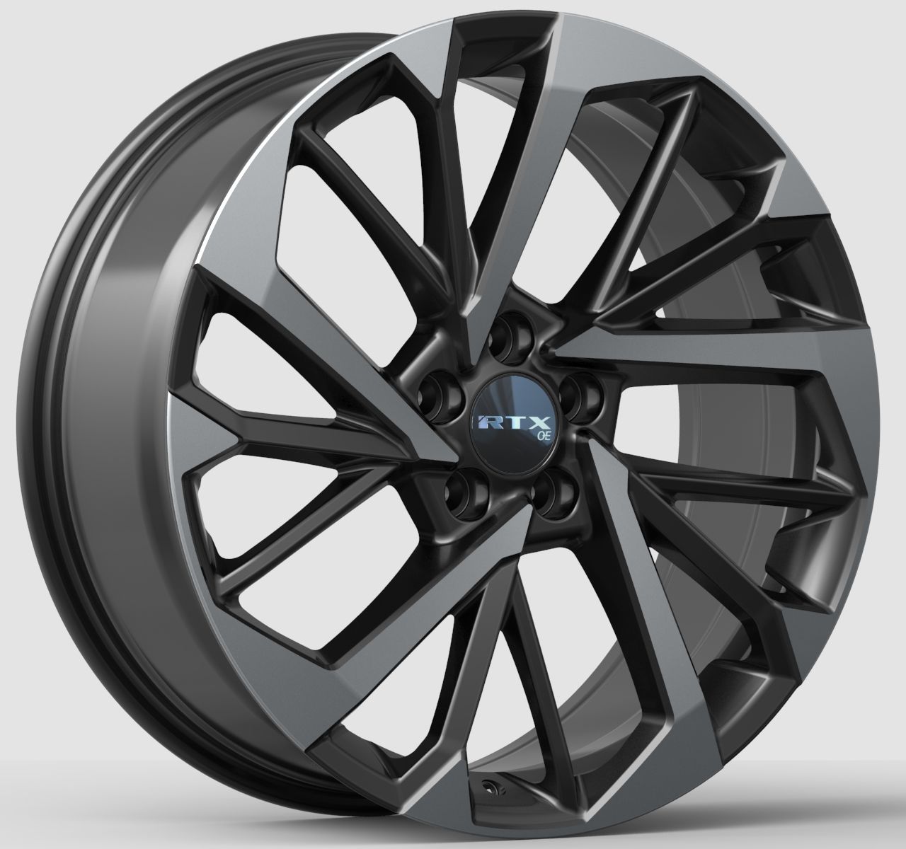 MM01 18x7.5 5x114.3 ET35 CB66.1 Gloss Black Machined